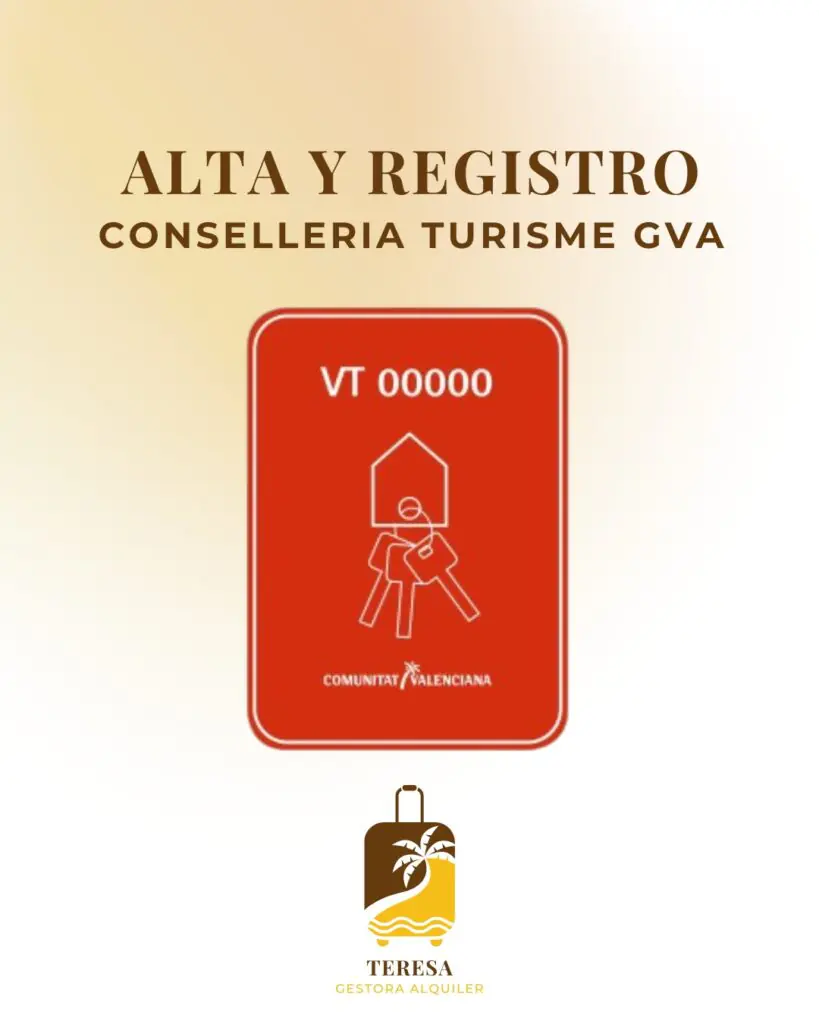 Alta y Registro Licencia Turismo Generalitat Valenciana Verano Pisos Turísticos